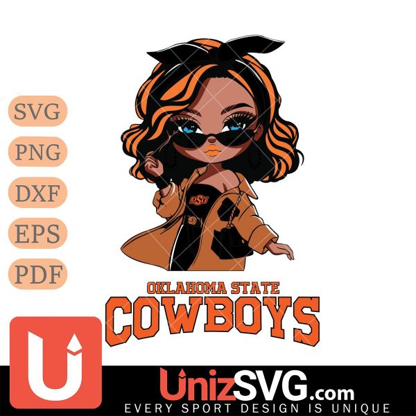 Oklahoma State Cowboys Fan Girl Black Disney