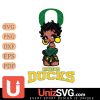 Oregon Ducks Betty Boop Black Fan Girl