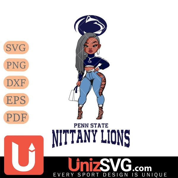 Penn State Nittany Lions Fan Girl Black