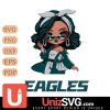 Philadelphia Eagles Fan Girl Black Disney