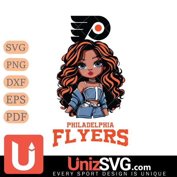 Philadelphia Flyers Fan Girl