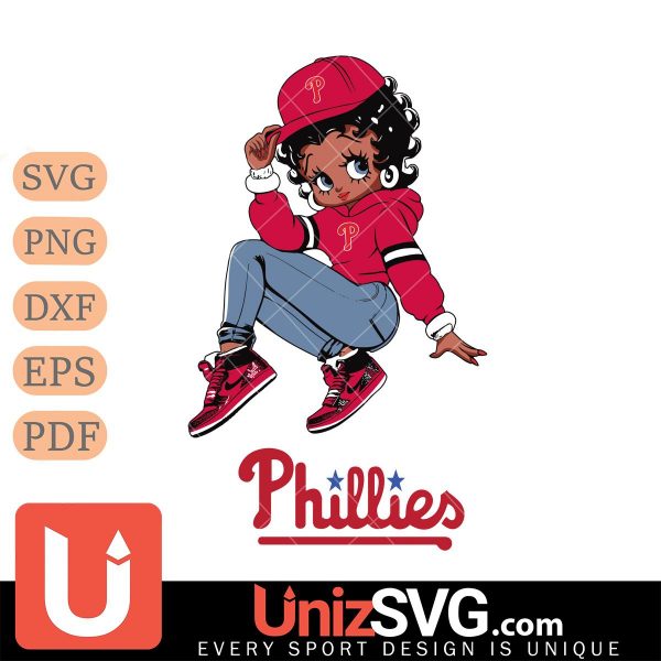 Philadelphia Phillies Betty Boop Stunning