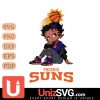 Phoenix Suns Betty Boop Black