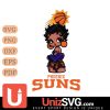 Phoenix Suns Betty Boop Black Fan Girl