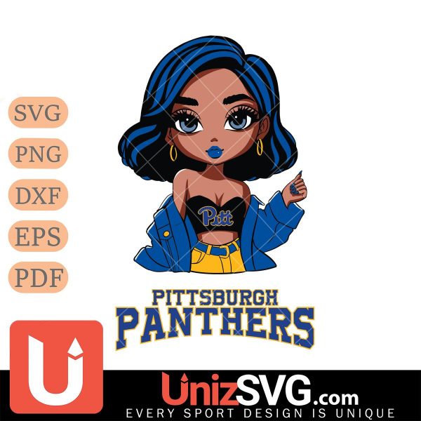 Pittsburgh Panthers Fan Girl Pretty