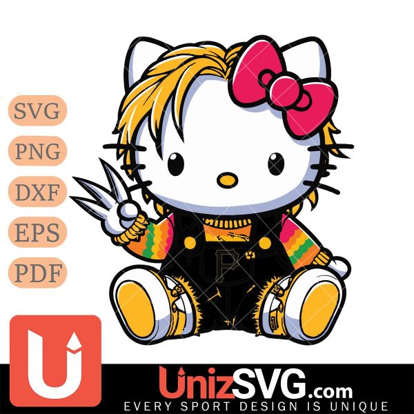 Pittsburgh Pirates Hello Kitty Chucky Horror