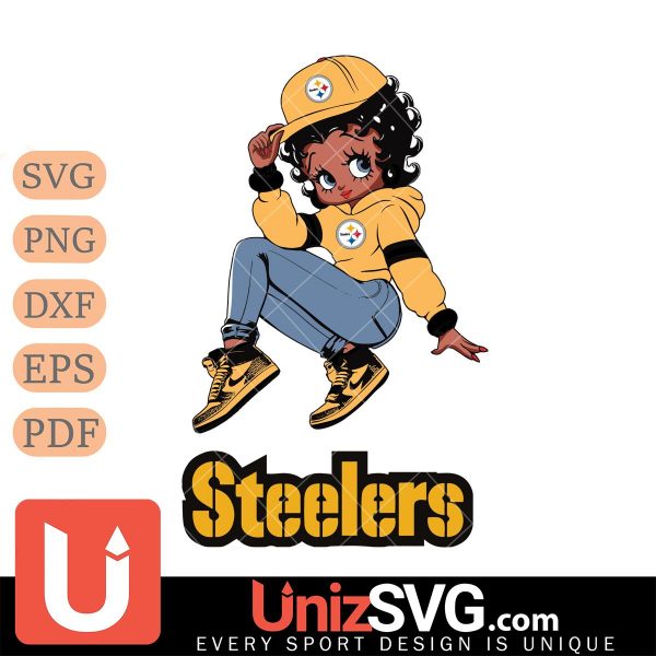 Pittsburgh Steelers Betty Boop Stunning