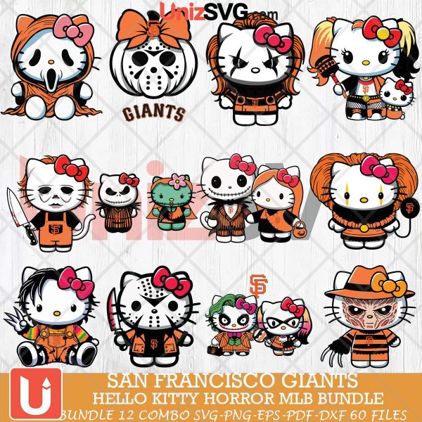 San Francisco Giants Hello Kitty Horror bundle 12