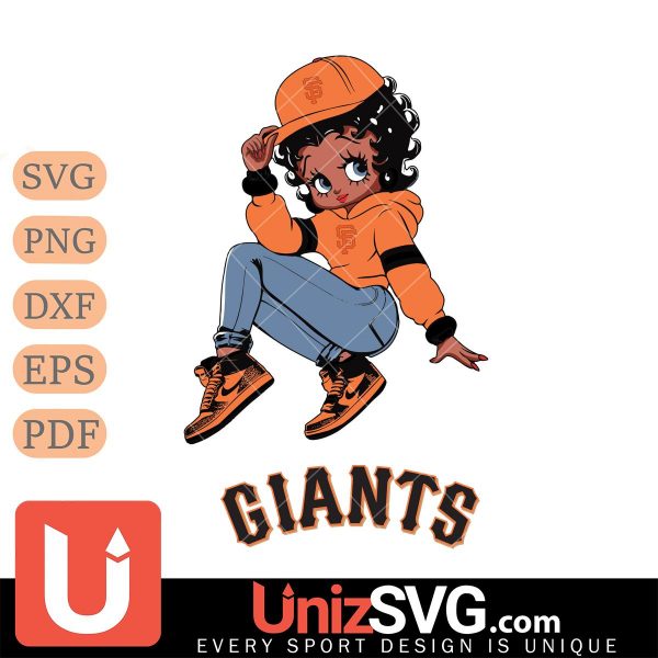 San Francisco Giants Betty Boop Stunning