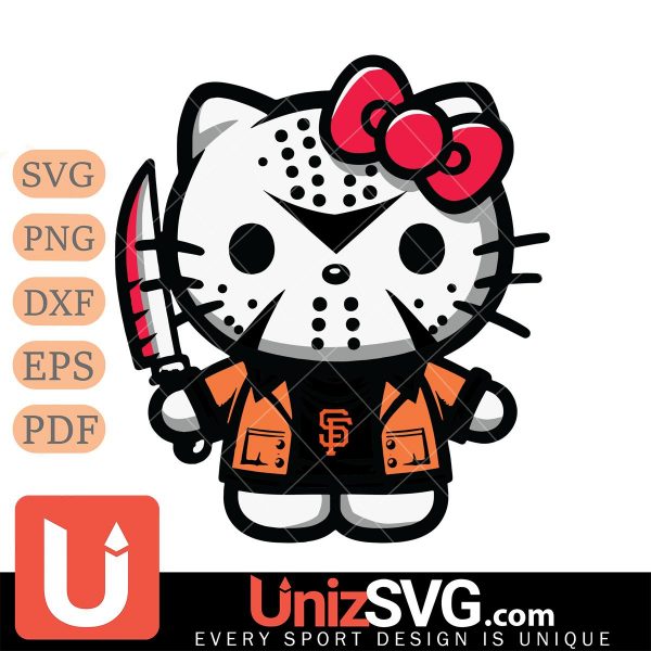 San Francisco Giants Hello Kitty Jason Voorhees Horror