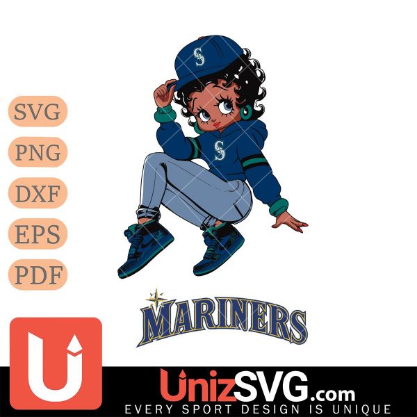 Seattle Mariners Betty Boop Stunning