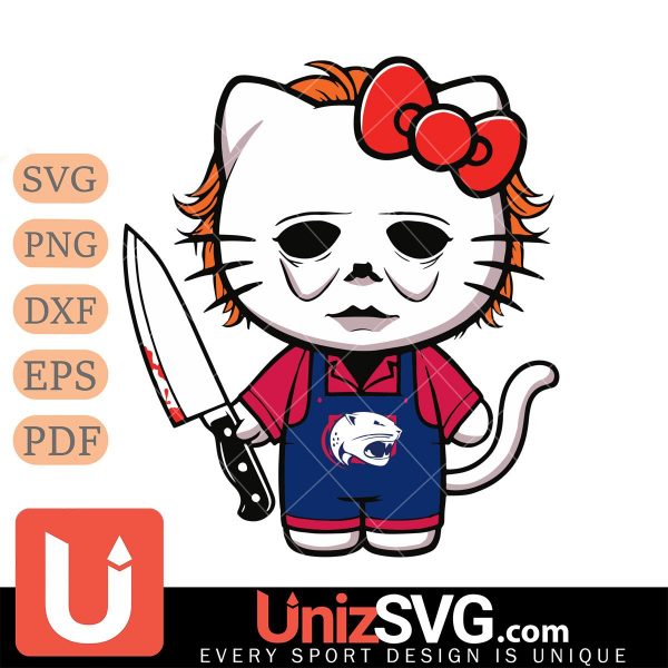 South Alabama Jaguars Hello Kitty Michael Myers Horror