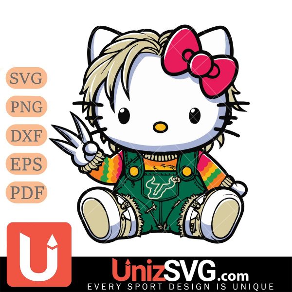 South Florida Bulls Hello Kitty Chucky Horror