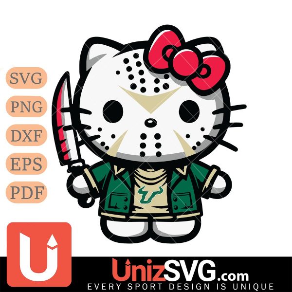 South Florida Bulls Hello Kitty Jason Voorhees Horror