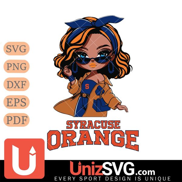 Syracuse Orange Fan Girl Black Disney