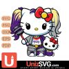 TCU Horned Frogs Hello Kitty Harley Quinn Horror