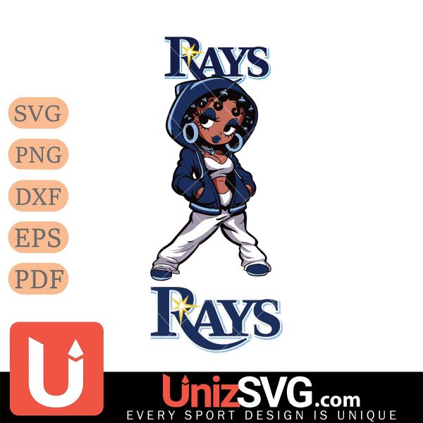 Tampa Bay Rays Betty Boop Fan Girl