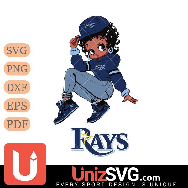 Tampa Bay Rays Betty Boop Stunning