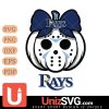 Tampa Bay Rays Hello Kitty Jason Voorhees pumpkin Horror