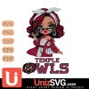 Temple Owls Fan Girl Black Disney