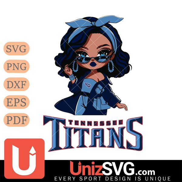 Tennessee Titans Fan Girl Black Disney