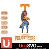 Tennessee Volunteers Fan Girl Black