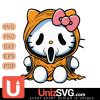 Tennessee Volunteers Hello Kitty GhostFace Horror