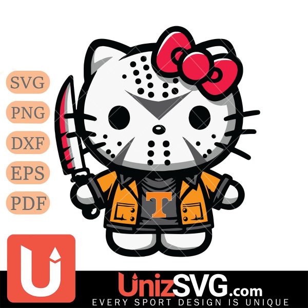 Tennessee Volunteers Hello Kitty Jason Voorhees Horror