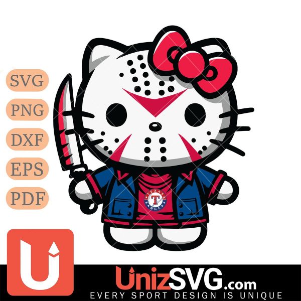 Texas Rangers Hello Kitty Jason Voorhees Horror