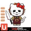 Texas State Bobcats Hello Kitty Michael Myers Horror