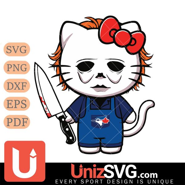 Toronto Blue Jays Hello Kitty Michael Myers Horror