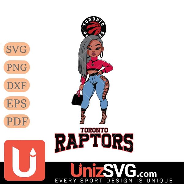 Toronto Raptors Fan Girl Black