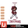 Troy Trojans Betty Boop Fan Girl