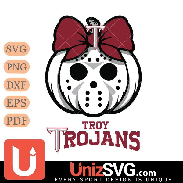 Troy Trojans Hello Kitty Jason Voorhees pumpkin Horror