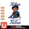 Tulsa Golden Hurricane Betty Boop Black