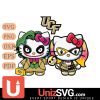 UCF Knights Hello Kitty Joker x Harley Quinn Horror