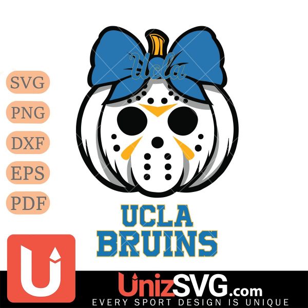 UCLA Bruins Hello Kitty Jason Voorhees pumpkin Horror