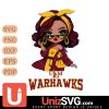 UL Monroe Warhawks Fan Girl Black Disney