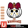 UL Monroe Warhawks Hello Kitty Jason Voorhees pumpkin Horror