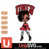 UNLV Rebels Betty Boop Fan Girl black