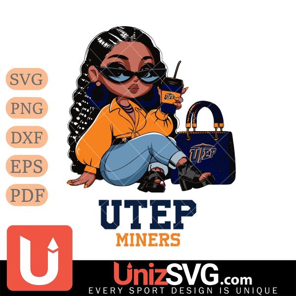 UTEP Miners Fan Girl Disney