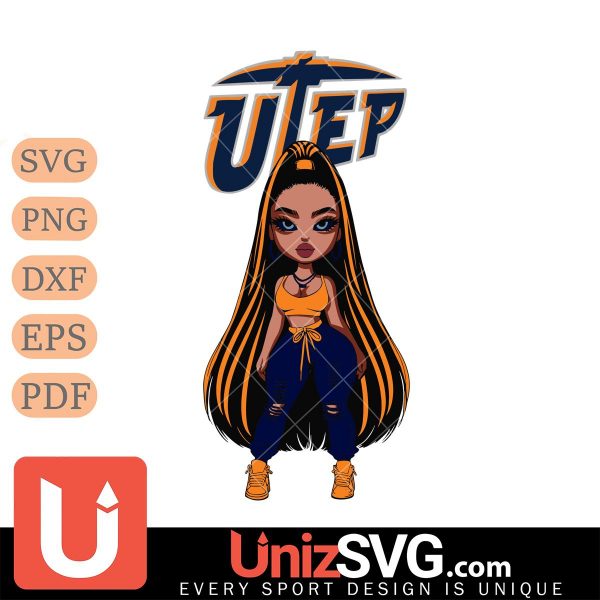 UTEP Miners Fan Girl Lovely