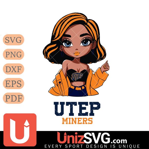 UTEP Miners Fan Girl Pretty