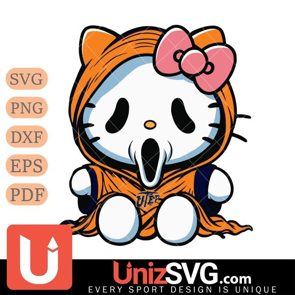 UTEP Miners Hello Kitty GhostFace Horror