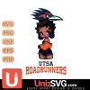 UTSA Roadrunners Betty Boop Black Fan Girl