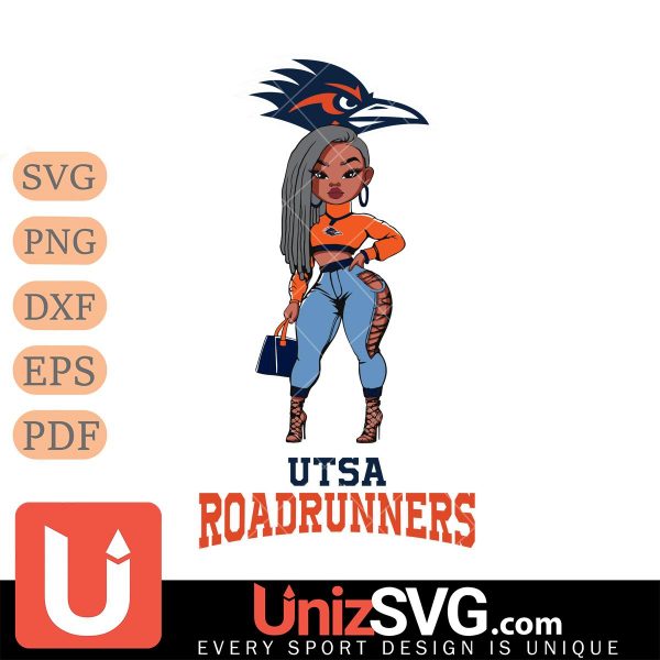 UTSA Roadrunners Fan Girl Black