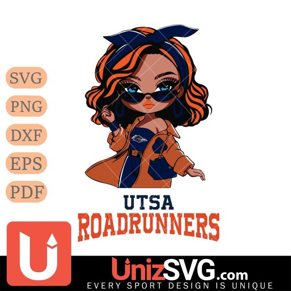 UTSA Roadrunners Fan Girl Black Disney