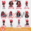 Utah Utes Betty Boop Black NCAA bundle 12