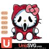 Utah Utes Hello Kitty GhostFace Horror