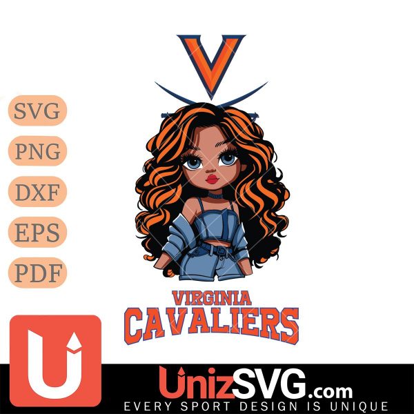 Virginia Cavaliers Fan Girl